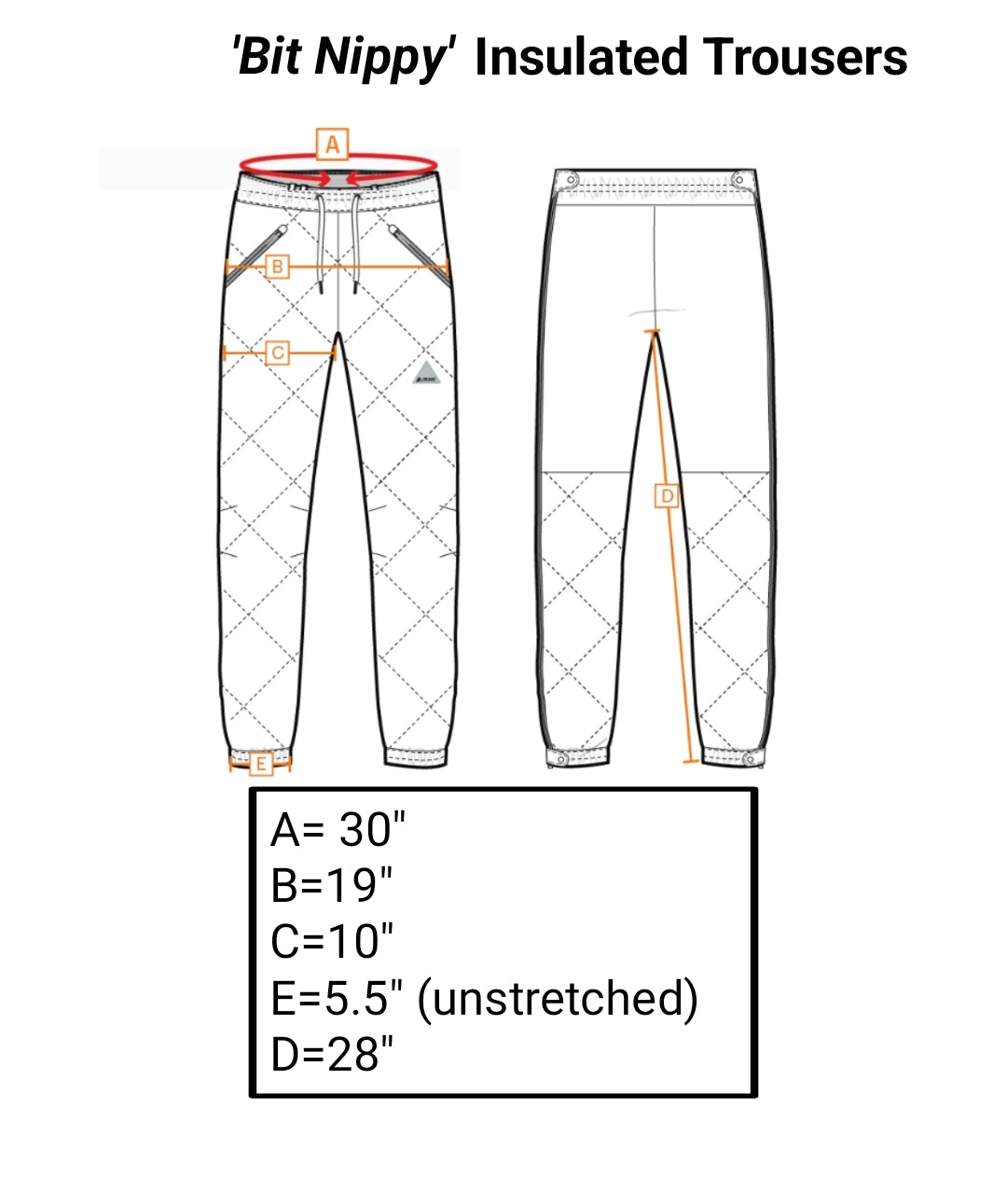 'ππͺπ΅ ππͺπ±π±πΊ' Insulated Trousers