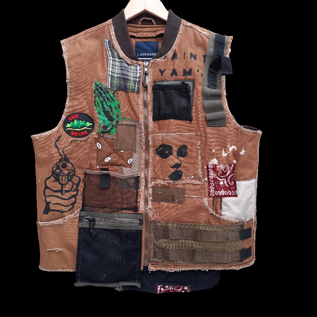 '𝘚𝘢𝘧𝘢𝘳𝘪' Patchwork Vest