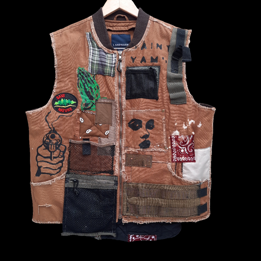 '𝘚𝘢𝘧𝘢𝘳𝘪' Patchwork Vest