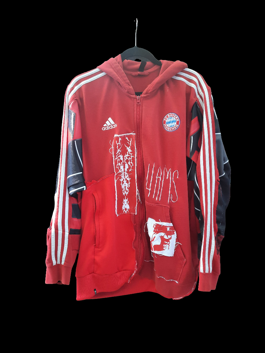 'ππ¦π’π΅ ππ¦π’π΅π©' Reworked Adidas Zip-up Hoodie (1/1)