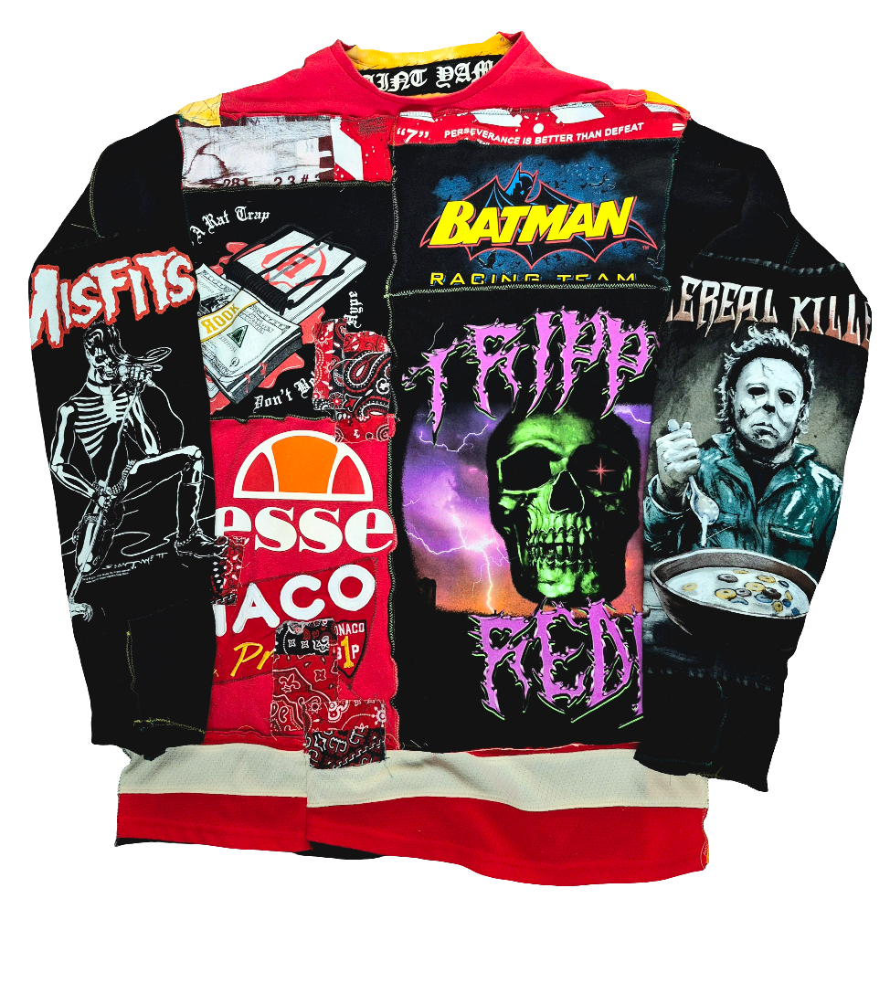 'ππ’πͺπ―π΅ ππ―π’π³' Patchwork Shirt