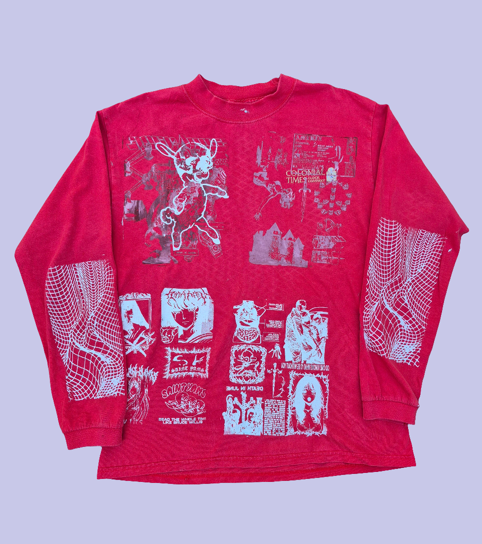 'ππͺπ ππ³π±π©π’π― ππ―π―πͺπ¦ πΈπ’π΄ π’ ππ³π’π΅' Long Sleeve Shirt