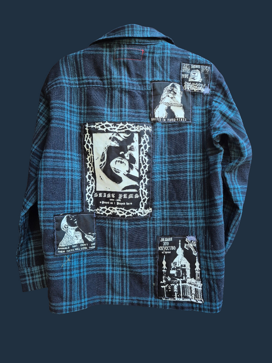 '𝘝𝘪𝘰𝘭𝘦𝘯𝘤𝘦 & 𝘝𝘢𝘭𝘰𝘳' Flannel Shirt