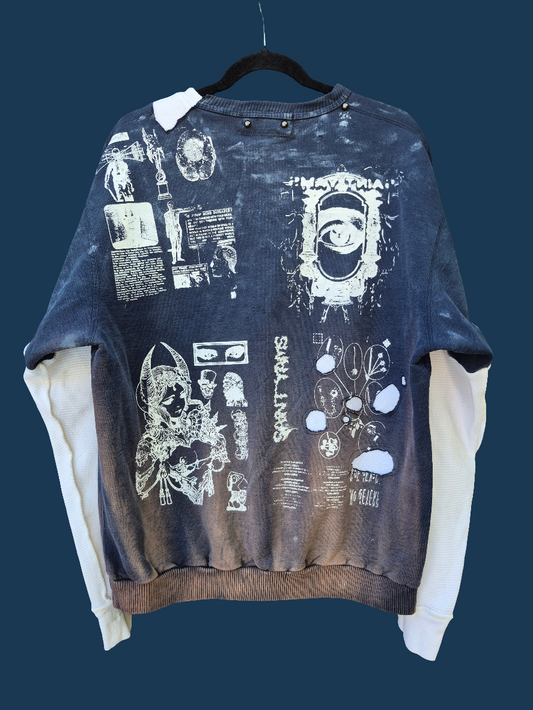 '𝘐 𝘞𝘢𝘯𝘵 𝘛𝘰 𝘓𝘪𝘷𝘦 𝘞𝘩𝘦𝘳𝘦 𝘐𝘵'𝘴 𝘈𝘭𝘸𝘢𝘺𝘴 𝘊𝘰𝘭𝘥' Crewneck Sweater