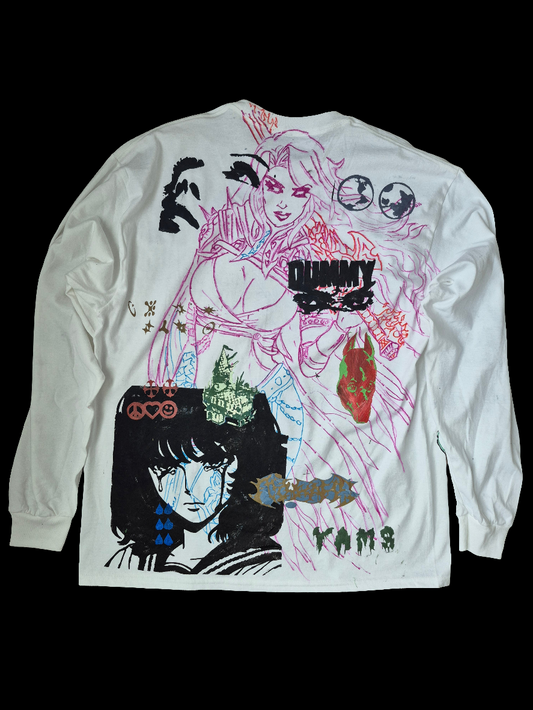 '𝘍𝘢𝘴𝘩𝘪𝘰𝘯 𝘗𝘰𝘭𝘪𝘤𝘦 𝘒𝘪𝘭𝘭𝘦𝘥 𝘔𝘺 𝘍𝘢𝘴𝘩𝘪𝘰𝘯 𝘋𝘰𝘨' Long Sleeve Shirt