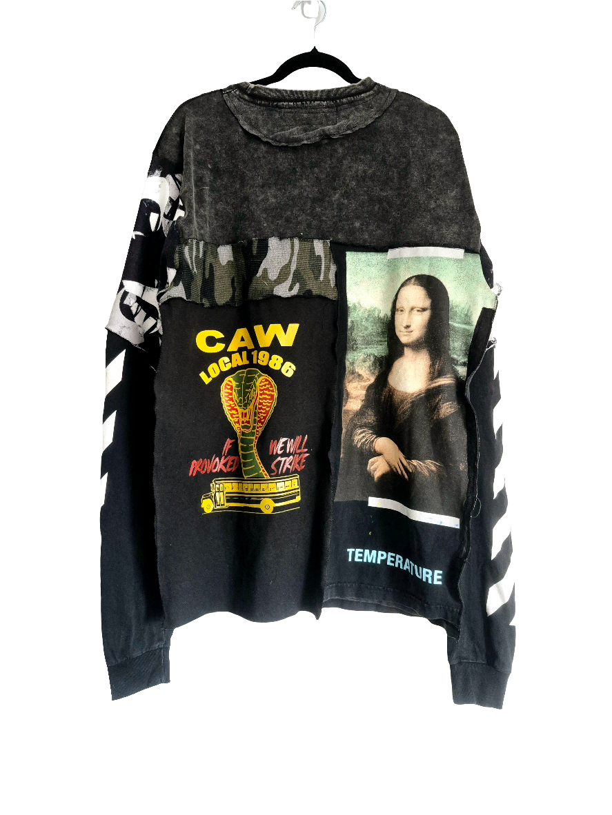 '𝘋𝘦𝘴𝘦𝘳𝘵 𝘏𝘦𝘢𝘵' Patchwork Shirt