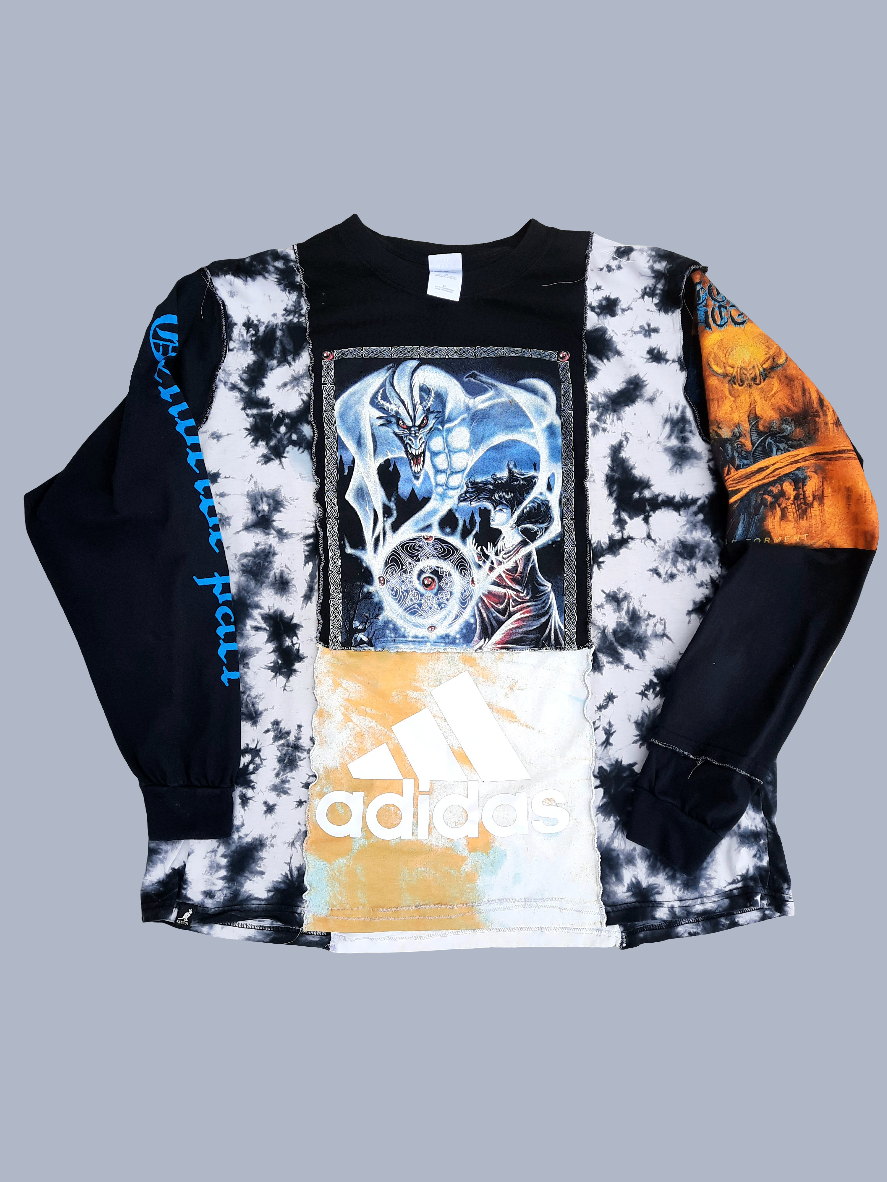 '𝘖𝘳𝘥𝘦𝘳 𝘰𝘧 𝘛𝘰𝘳𝘮𝘦𝘯𝘵' Patchwork Shirt
