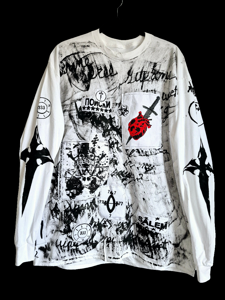 '𝘊𝘳𝘰𝘴𝘴 𝘔𝘺 𝘏𝘦𝘢𝘳𝘵' Long Sleeve Shirt