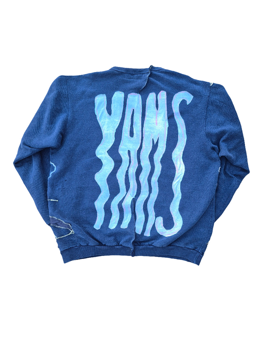 '𝘕𝘦𝘵 𝘉𝘭𝘶𝘦' Crewneck Sweater