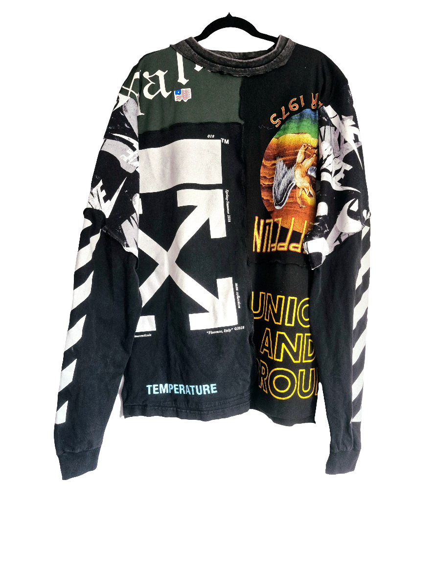 '𝘋𝘦𝘴𝘦𝘳𝘵 𝘏𝘦𝘢𝘵' Patchwork Shirt
