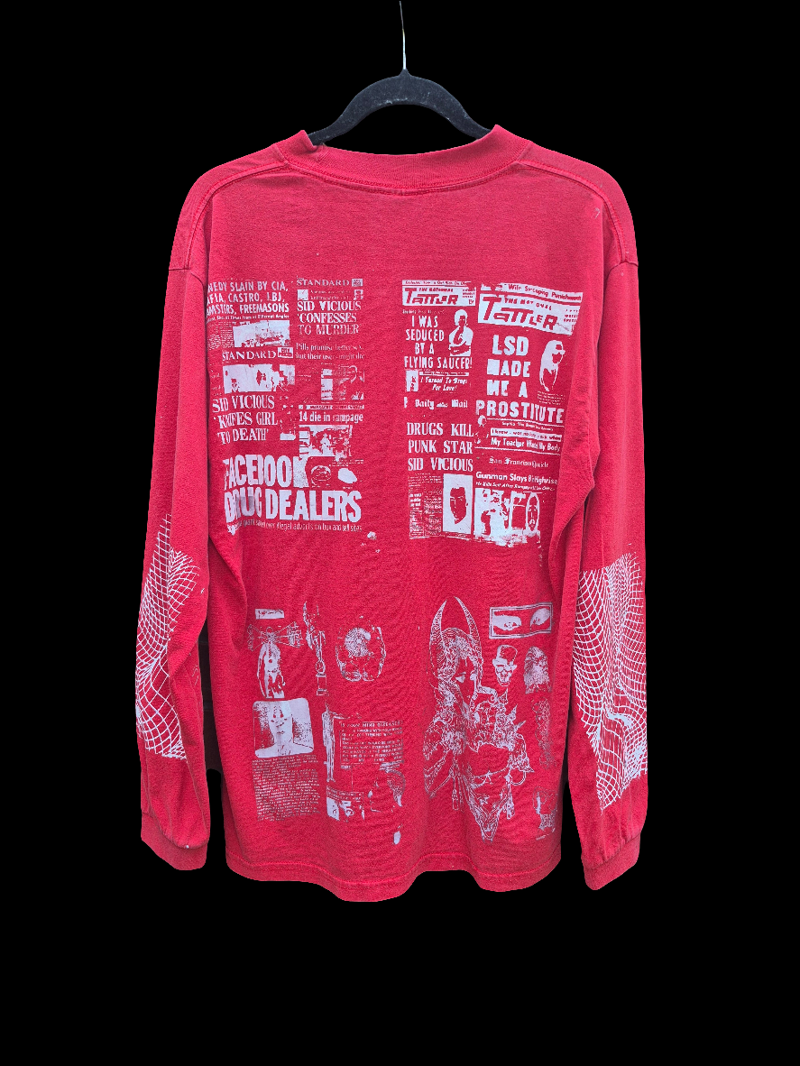 'ππͺπ ππ³π±π©π’π― ππ―π―πͺπ¦ πΈπ’π΄ π’ ππ³π’π΅' Long Sleeve Shirt