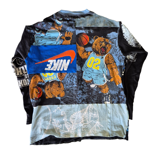 '𝘗𝘦𝘵 𝘚𝘦𝘮𝘢𝘵𝘢𝘳𝘺' Patchwork Shirt