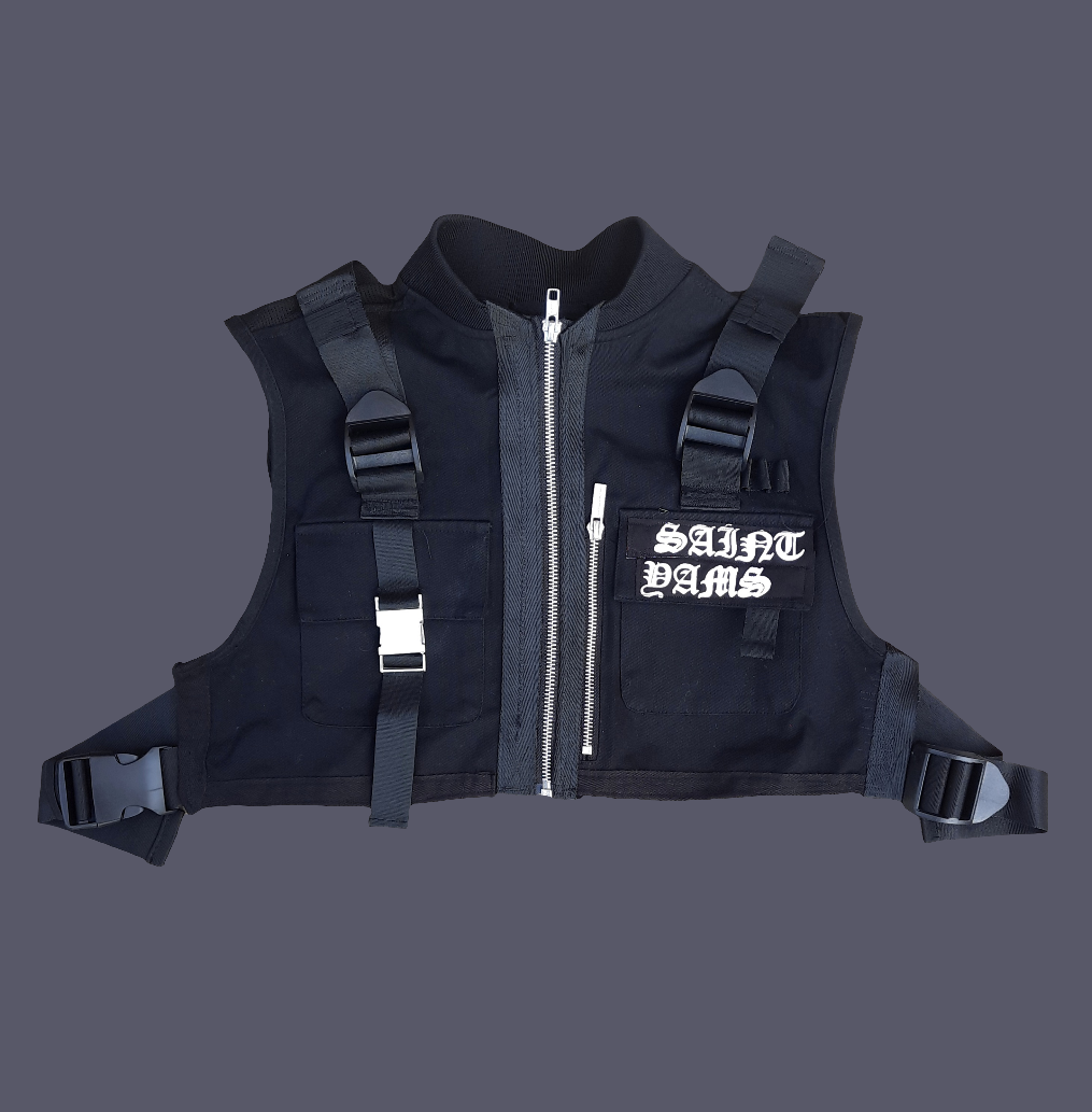 'ππͺπ¨π©π΅π΄π©π’π₯π¦' Cropped Vest