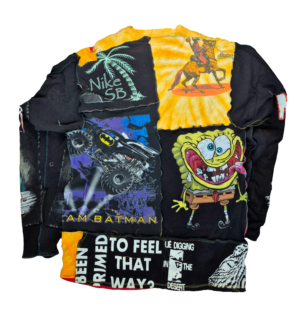'ππ’πͺπ―π΅ ππ―π’π³' Patchwork Shirt
