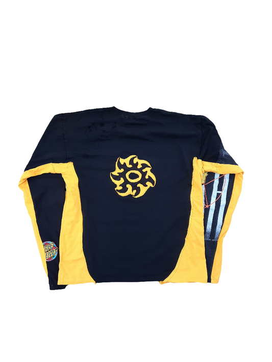 '𝘋𝘳𝘢𝘨𝘰𝘯 𝘍𝘰𝘳𝘤𝘦' Patchwork Shirt