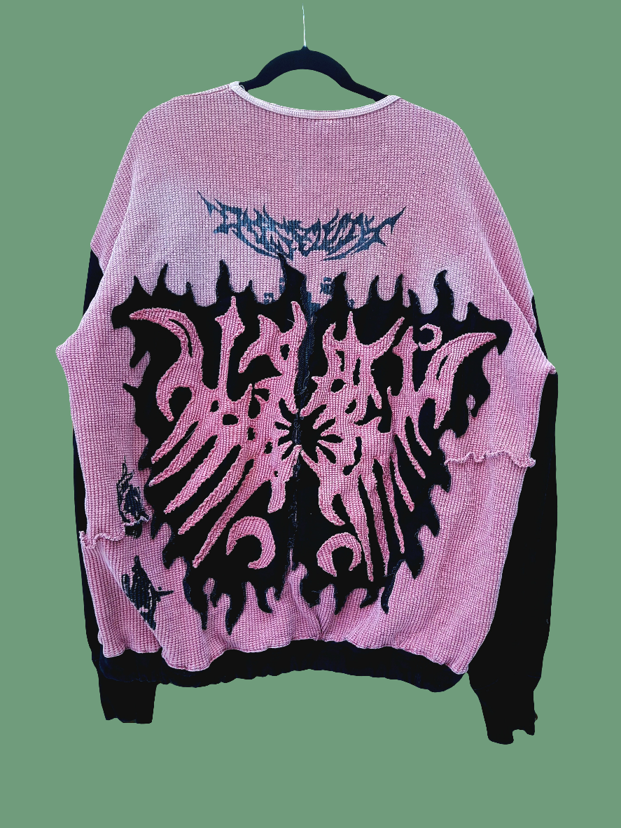 'ππͺπ ππͺπ¨ ππͺπ±π±π¦π³' Waffle Knit Sweater