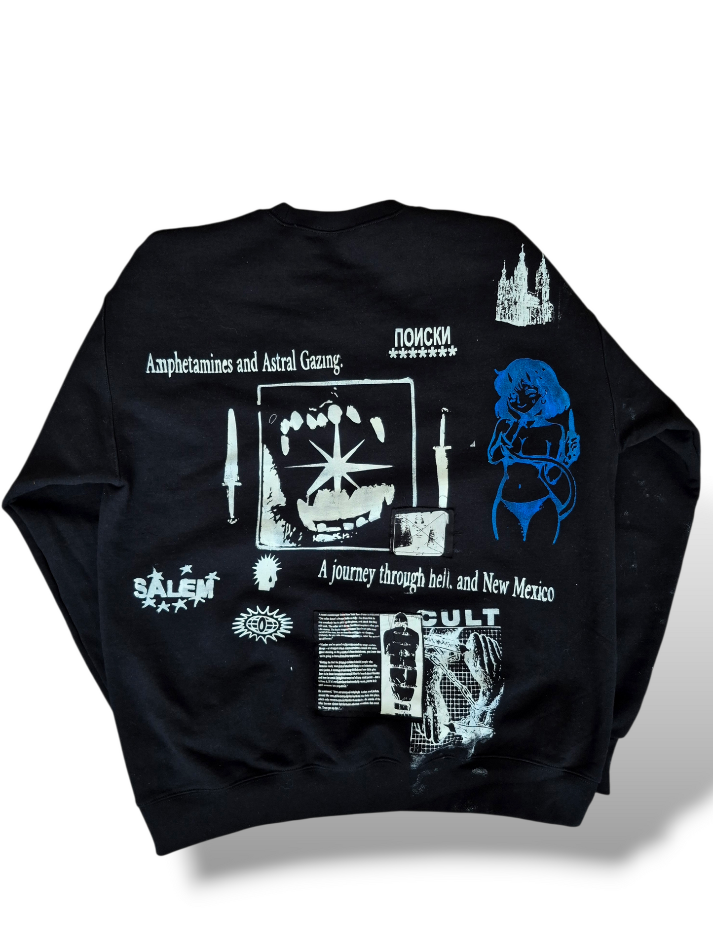 '𝘏𝘦𝘭𝘭 & 𝘕𝘦𝘸 𝘔𝘦𝘹𝘪𝘤𝘰' Crewneck Sweater