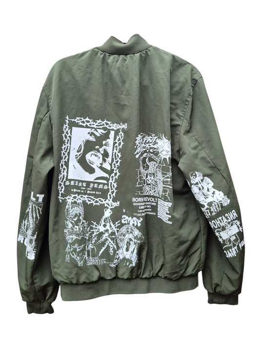 'ππ¦π΄π±πͺπ΅π¦ πππ ππΊ ππ’π¨π¦' Bomber Jacket