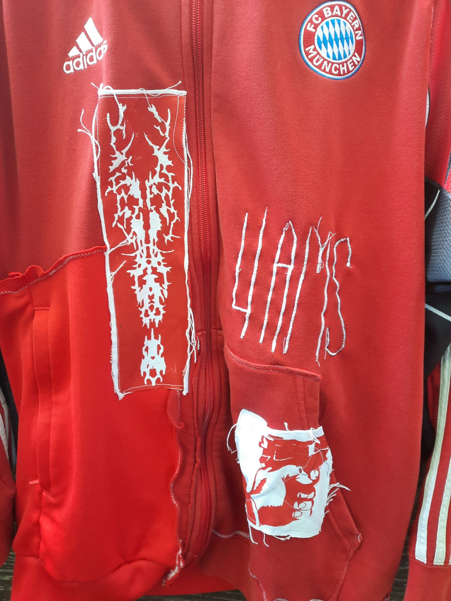 'ππ¦π’π΅ ππ¦π’π΅π©' Reworked Adidas Zip-up Hoodie (1/1)