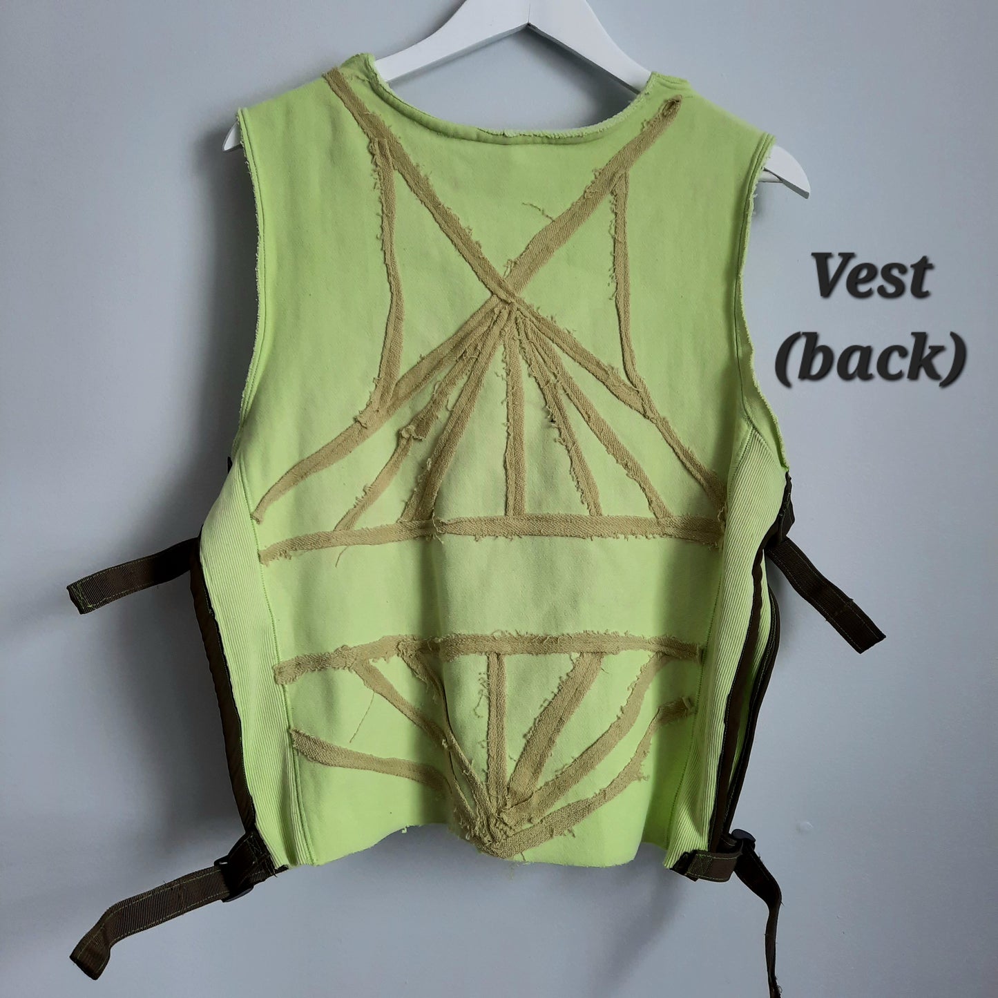 'ππͺπ΅π’π― ππΆπ―π¨ππ¦' Two Piece Set (Hoodie & Detachable Vest; 1/1)