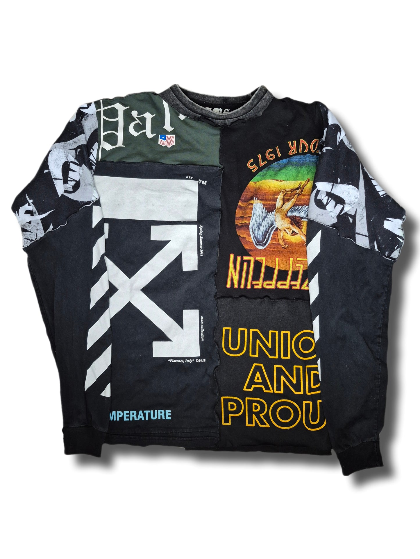 '𝘋𝘦𝘴𝘦𝘳𝘵 𝘏𝘦𝘢𝘵' Patchwork Shirt