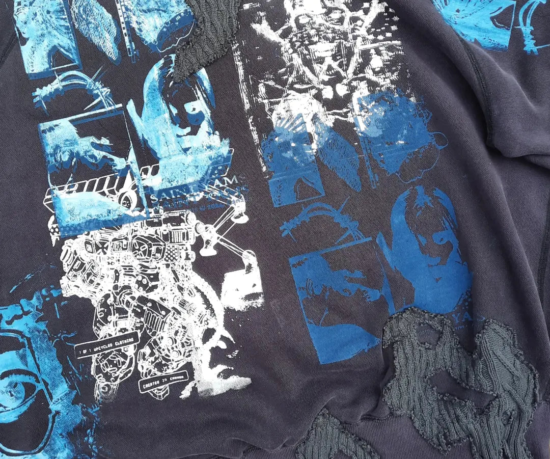 'ππ¦π° ππ€π¦' Reworked πππ‘π₯π πππͺπ§ππ£ Crewneck Sweater