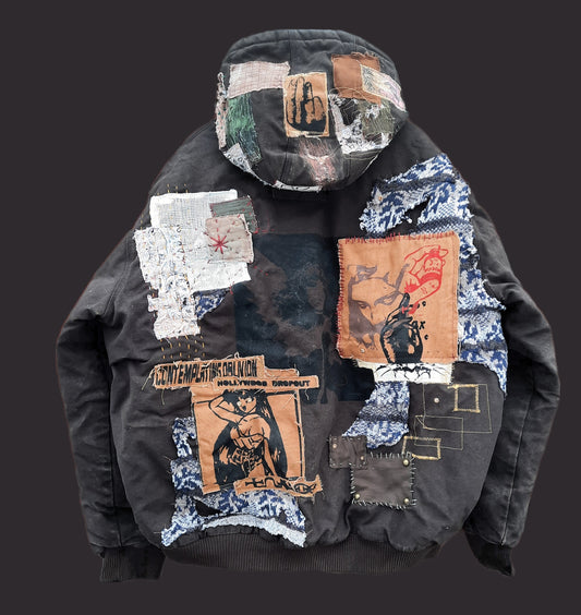 '𝘋𝘪𝘢𝘮𝘰𝘯𝘥𝘴 & 𝘋𝘪𝘳𝘵' Canvas Jacket