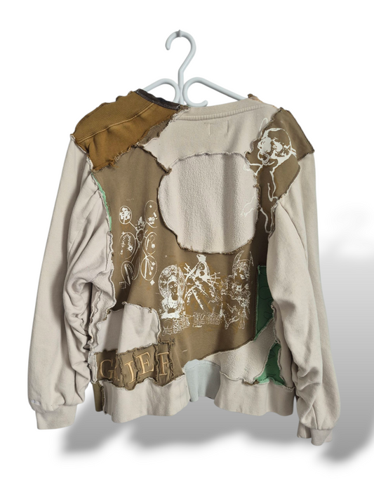 '𝘗𝘪𝘦𝘤𝘦𝘴 𝘰𝘧 𝘎𝘳𝘪𝘦𝘧' Patchwork Sweater