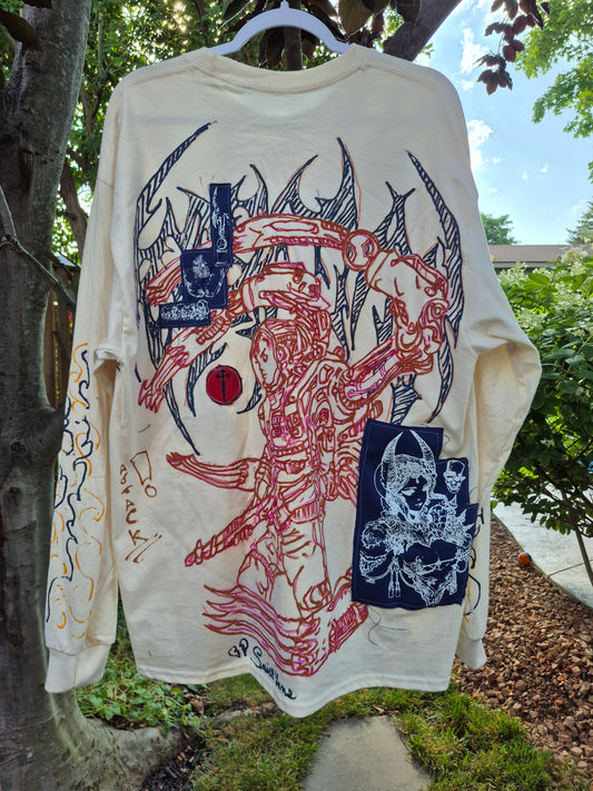 '𝘚𝘱𝘪𝘭𝘭𝘦𝘥 𝘍𝘢𝘺𝘨𝘰 𝘪𝘯 𝘵𝘩𝘦 𝘞𝘩𝘪𝘱' Long Sleeve Shirt