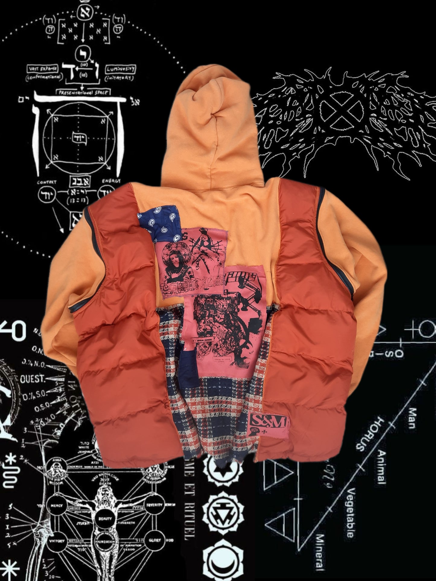 '𝘖𝘱𝘵𝘪𝘮𝘶𝘴 𝘎𝘳𝘪𝘮𝘦𝘴' Puffer Hoodie