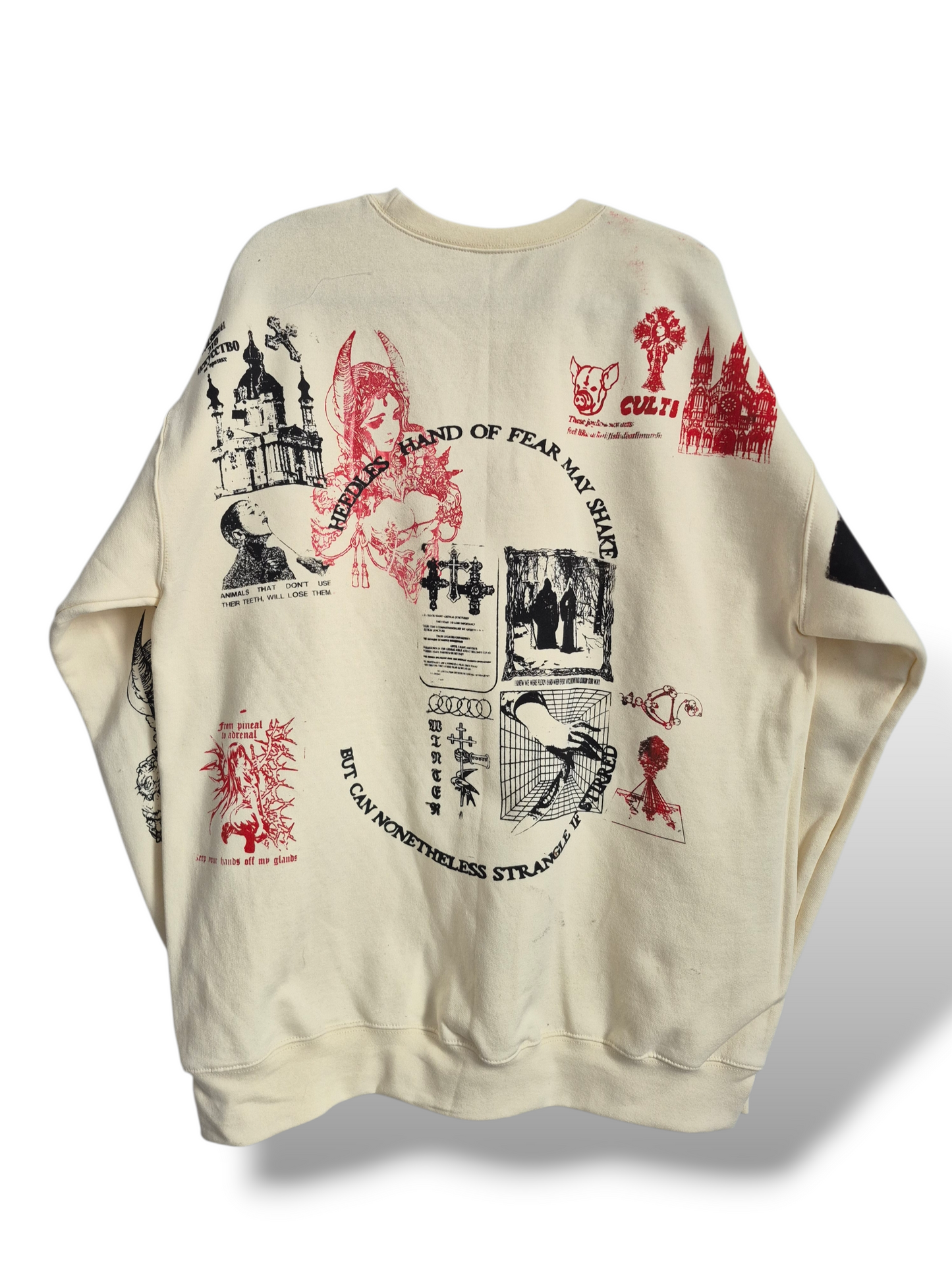 '𝘚𝘵𝘳𝘢𝘯𝘨𝘦 & 𝘚𝘵𝘪𝘳' Crewneck Sweater