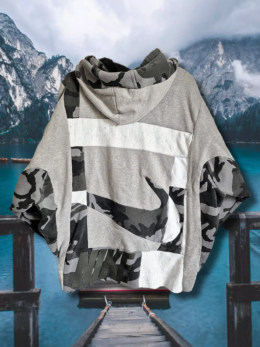 '𝘈𝘳𝘤𝘵𝘪𝘤 𝘊𝘪𝘳𝘤𝘭𝘦' Patchwork Hoodie