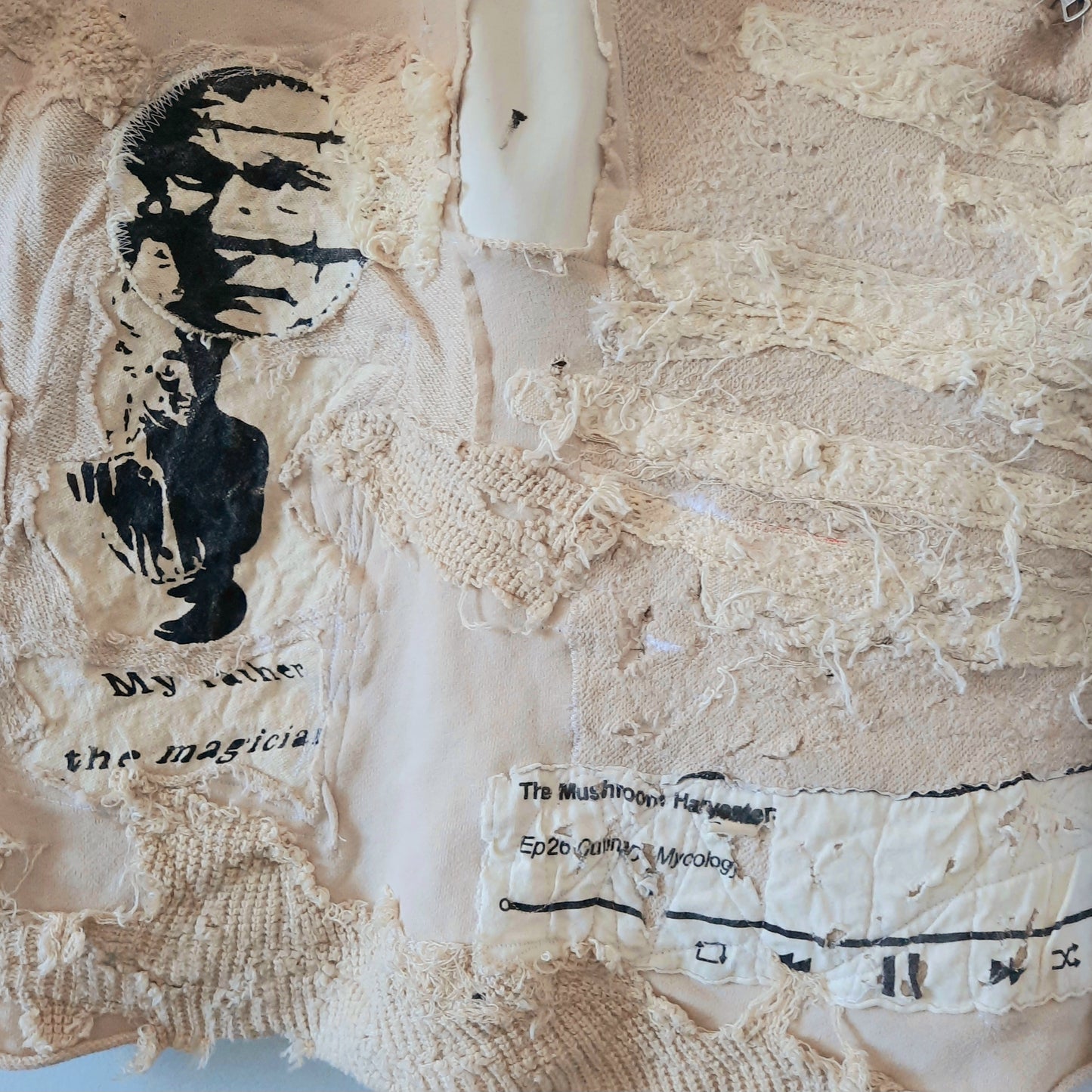 '๐๐บ ๐๐ธ๐ฐ๐ฎ๐ฃ๐ญ๐บ' Crewneck Sweater with Layered Sleeves