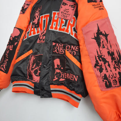 '𝘒𝘞 𝘗𝘢𝘯𝘵𝘩𝘦𝘳𝘴' Vintage Bomber Jacket