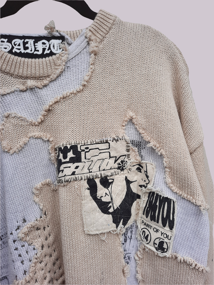 '𝘉𝘪𝘵𝘪𝘯𝘨 𝘊𝘰𝘭𝘥' Knit Sweater