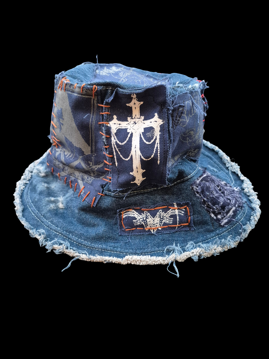 'Mary Poppins Meets Slipknot' Bucket Hat