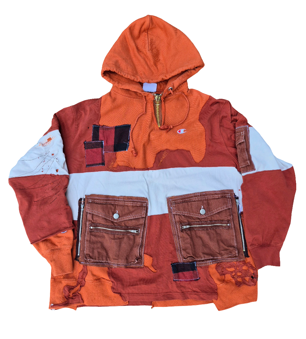 '𝘈𝘷𝘦𝘯𝘵𝘶𝘳𝘢' Reconstructed Hoodie