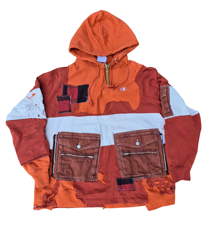 '𝘈𝘷𝘦𝘯𝘵𝘶𝘳𝘢' Reconstructed Hoodie