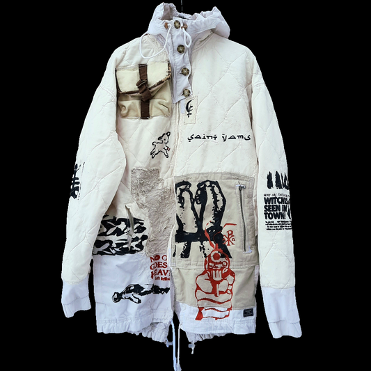 '𝘗𝘳𝘢𝘪𝘴𝘦 𝘢𝘯𝘥 𝘎𝘭𝘰𝘳𝘺' Reconstructed Graphic Parka