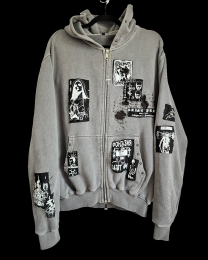 '𝘙𝘪𝘵𝘶𝘢𝘭𝘴 𝘙 𝘜𝘴' Zip-up Hoodie