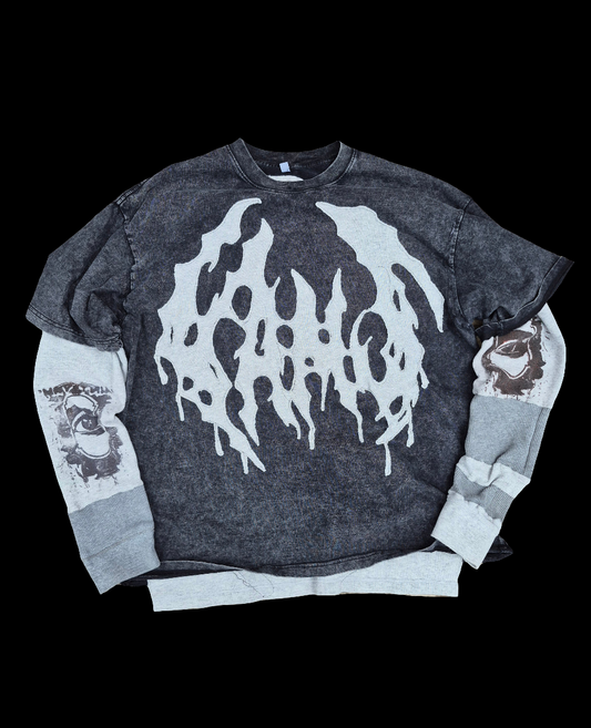 '𝘏𝘪𝘥𝘥𝘦𝘯 𝘚𝘩𝘪𝘷' Long Sleeve Tee