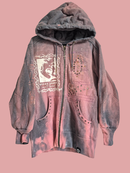 '𝘗𝘦𝘢𝘳𝘭 𝘊𝘭𝘶𝘵𝘤𝘩' Zip-up Hoodie