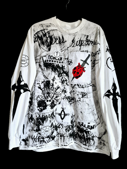 '𝘊𝘳𝘰𝘴𝘴 𝘔𝘺 𝘏𝘦𝘢𝘳𝘵' Long Sleeve Shirt