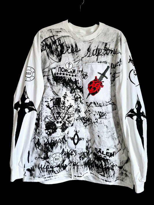'𝘊𝘳𝘰𝘴𝘴 𝘔𝘺 𝘏𝘦𝘢𝘳𝘵' Long Sleeve Shirt