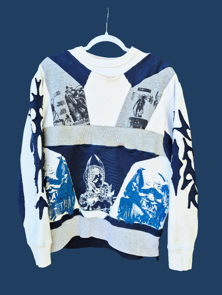 '𝘛𝘦𝘤𝘩𝘯𝘰 𝘍𝘦𝘶𝘥𝘢𝘭𝘪𝘴𝘮' Crewneck Sweater