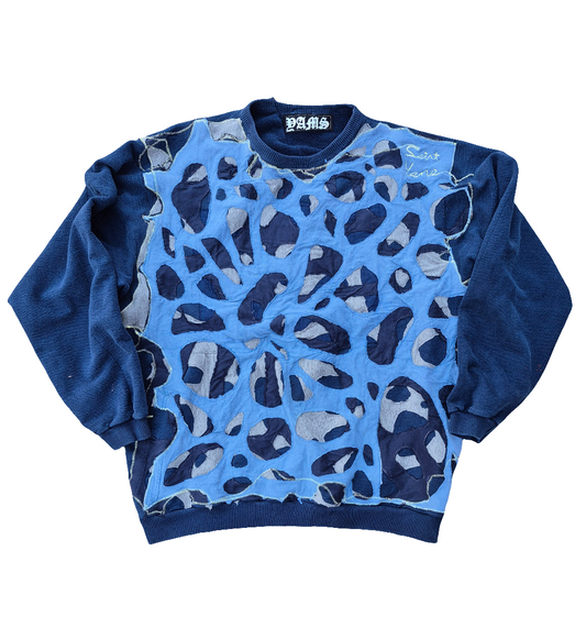 '𝘕𝘦𝘵 𝘉𝘭𝘶𝘦' Crewneck Sweater