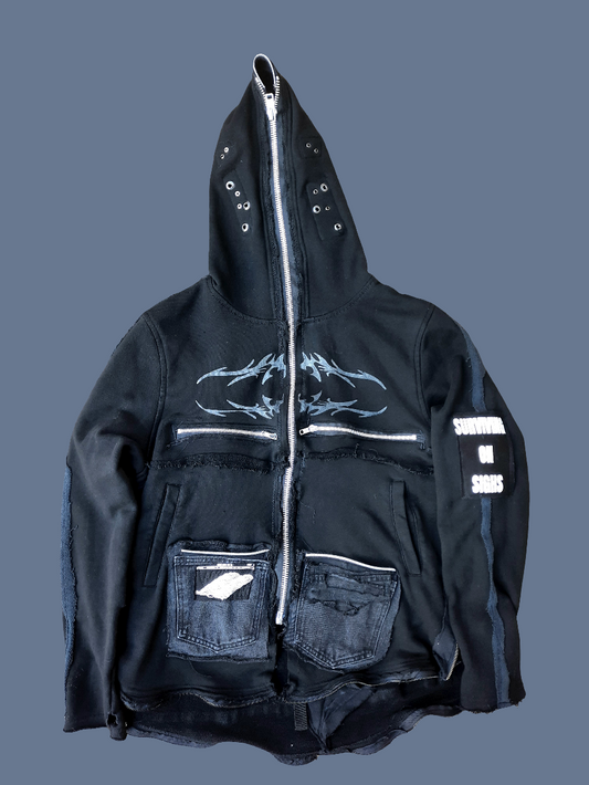 '𝘊𝘩𝘳𝘰𝘮𝘦 𝘓𝘰𝘷𝘦 𝘓𝘦𝘵𝘵𝘦𝘳' Zip-up Hoodie