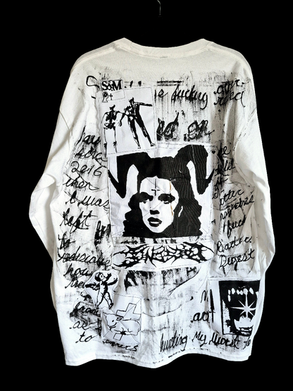 '𝘊𝘳𝘰𝘴𝘴 𝘔𝘺 𝘏𝘦𝘢𝘳𝘵' Long Sleeve Shirt