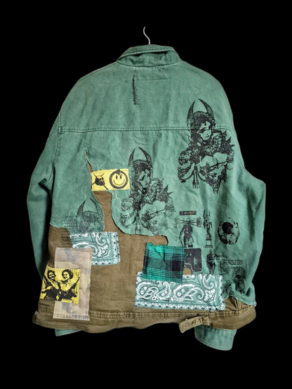 '𝘏𝘰𝘣𝘰𝘬𝘦𝘯 𝘊𝘭𝘰𝘷𝘦𝘳' Deconstructed Jacket