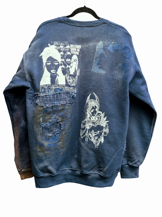 '𝘞𝘩𝘦𝘯 𝘵𝘩𝘪𝘴 𝘴𝘸𝘦𝘢𝘵𝘦𝘳 𝘣𝘦𝘤𝘰𝘮𝘦𝘴 𝘢 𝘮𝘰𝘷𝘪𝘦 𝘐 𝘩𝘰𝘱𝘦 𝘎𝘢𝘳𝘺 𝘉𝘶𝘴𝘦𝘺 𝘱𝘭𝘢𝘺𝘴 𝘮𝘺 𝘤𝘩𝘢𝘳𝘢𝘤𝘵𝘦𝘳' Crewneck Sweater